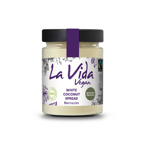 CREMA BLANCA DE COCO LA VIDA VEGAN 270 GR