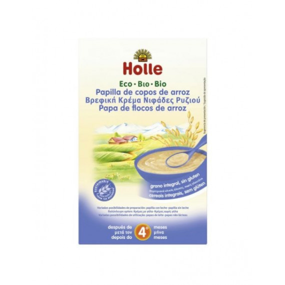 PAPILLA DE COPOS DE ARROZ ECO HOLLE 250GR