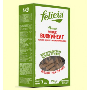 MACARRONES TRIGO SARRACENO FELICIA BIO 250 GR