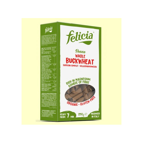 MACARRONES TRIGO SARRACENO FELICIA BIO 250 GR