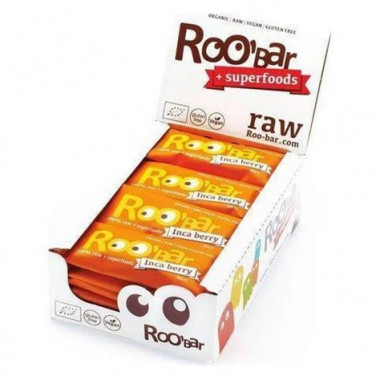 ROOBAR BARRITAS INCA BERRY/NARANJA 20X30 GRS BIO