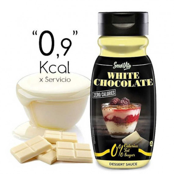 SIROPE CHOCOLATE BLANCO -SERVIVITA