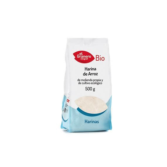HARINA DE ARROZ BLANCO 500G EL GRANERO