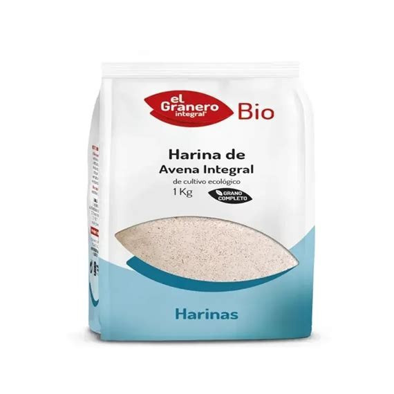 HARINA DE AVENA INTEGRAL BIO 1 KG EL GRANERO