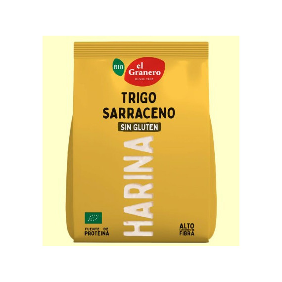 HARINA TRIGO SARRACENO EL GRANERO 500 GR