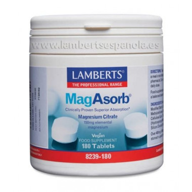 MAGASORB 180 COMPRIMIDOS LAMBERTS