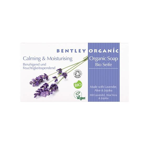 JABON SOLIDO CALMANTE E HIDRATANTE 150 GR BENTLEY ORGANIC