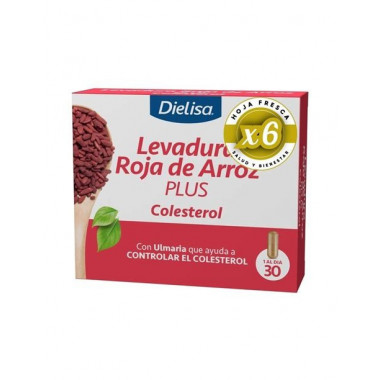 LEVADURA DE ARROZ ROJO 30 CAPSULAS DIETISA