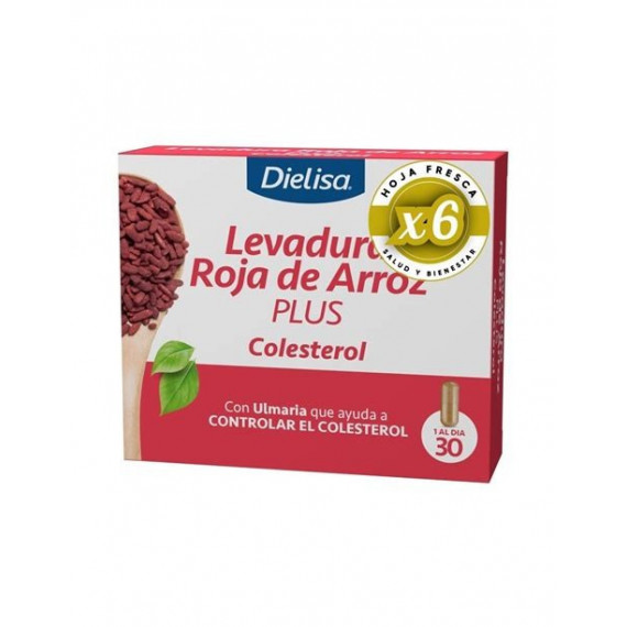 LEVADURA DE ARROZ ROJO 30 CAPSULAS DIETISA