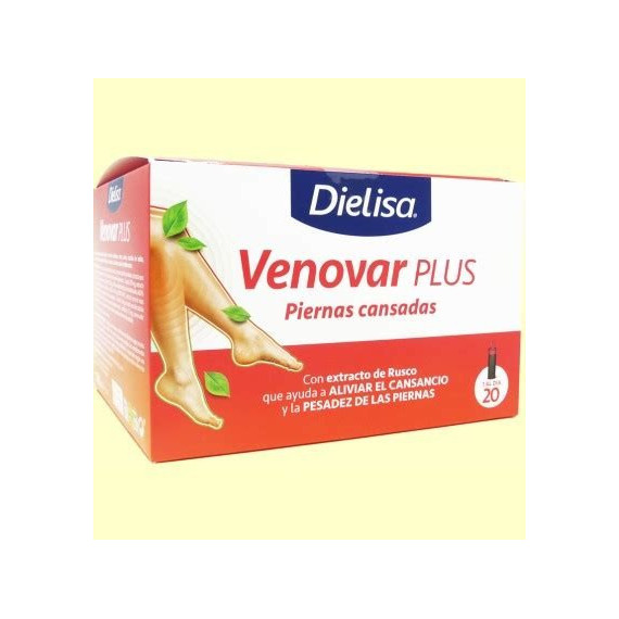 VENOVAR PLUS DIETISA 20 AMPOLLAS