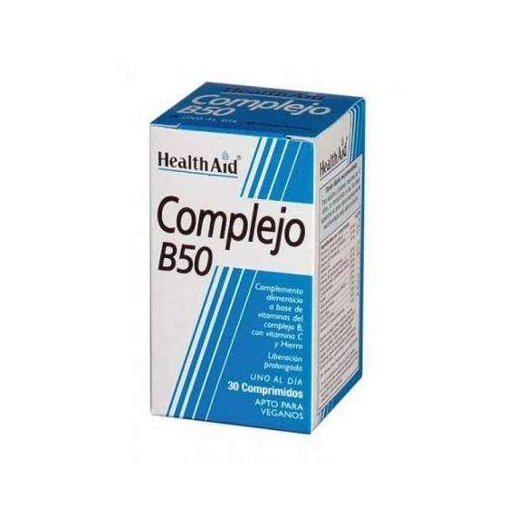 B50 COMPLEX 30 COMPRIMIDOS HEALTH AID