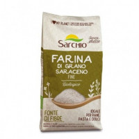 HARINA TRIGO SARRACENO FINA 500GR S/GLUTEN SARCHIO