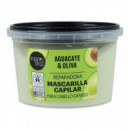 MASCARILLA CAPILAR AGUACATE Y OLIVA 250 ML ORGANIC SHOP