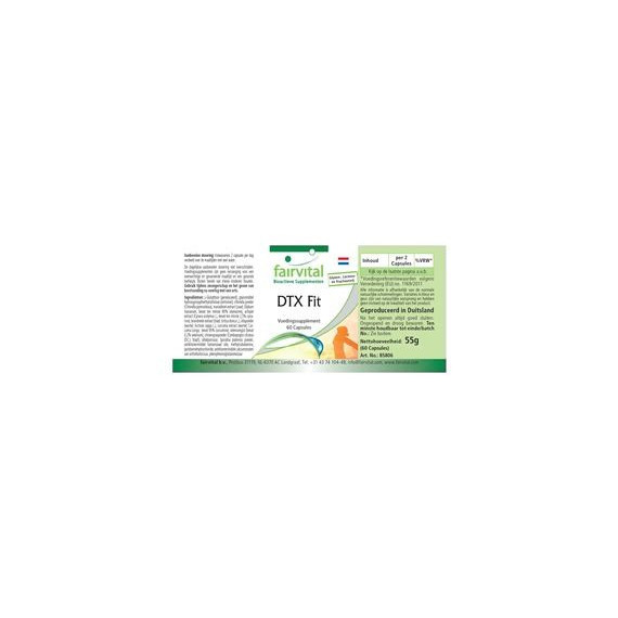 DETOX 60 CAPSULAS FAIRVITAL