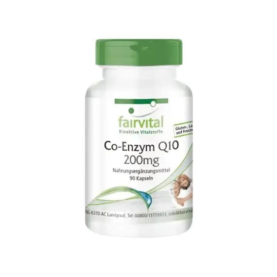 COENZIMA Q10 200 MG 90 CAPSULAS FAIRVITAL