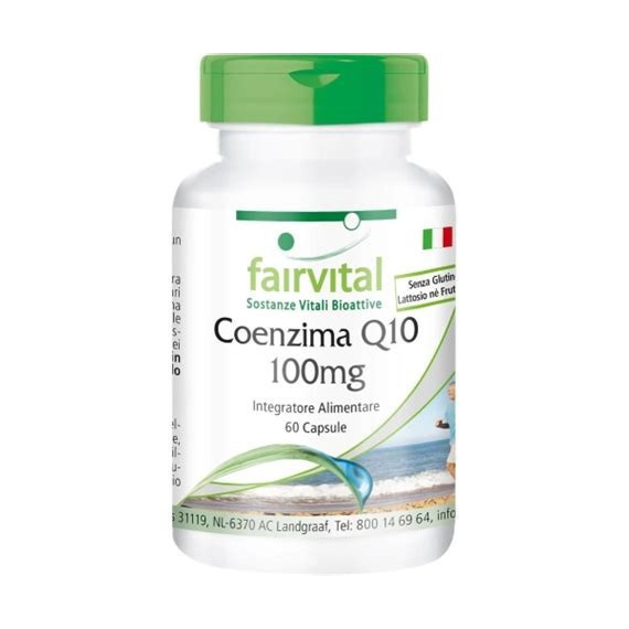 CO-ENZIMA Q10 100 MG 60 CAPSULAS FAIRVITAL