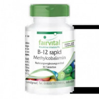 VITAMINA B12 RAPID METILCOLBALAMINA 90 TABLETAS FAIRVITAL 500 MCG SUBLINGUAL