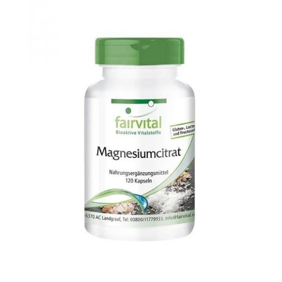 CITRATO DE MAGNESIO 120 CAPSULAS FAIRVITAL