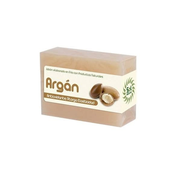 JABON PASTILLA ARGAN SOL NATURAL 100 G