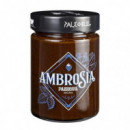 AMBROSIA PALEOBULL CREMA DE CHOCOLATE Y AVELLANAS SIN AZUCAR 300 G