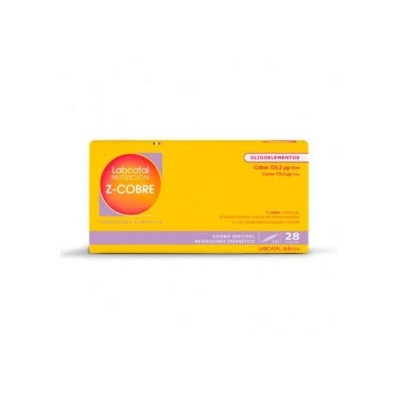 LABCATAL-19 ZINC COBRE 28 AMPOLLAS