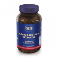 MAGNESIO 400 CITRATO 120 COMPRIMIDOS GSN