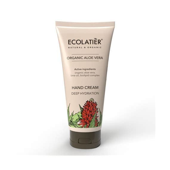 CREMA PARA MANOS DE ALOE CON VITAMINA E Y CERA DE ABEJA ORGANIC SHOP