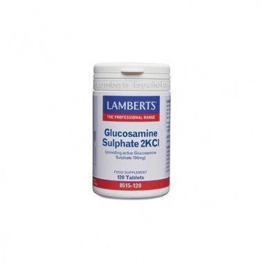 SULFATO DE GLUCOSAMINA 700 MG. 120 TABLETAS LAMBERTS