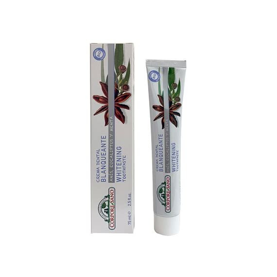 CREMA DENTAL BLANQUEANTE 75ML. CORPORE SANO