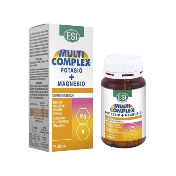 POTASIO + MAGNESIO 90 TAB MULTICOMPLEX ESI