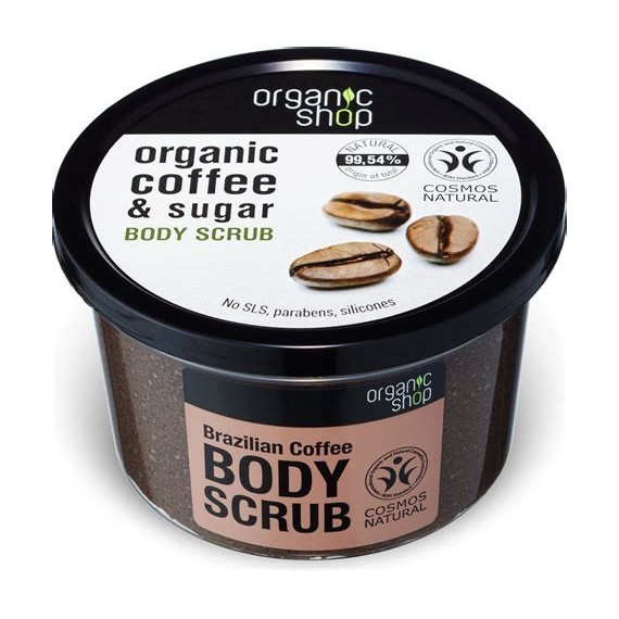 BODY SCRUB COFFE ORGANIC SHOP