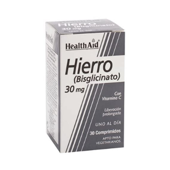 HIERRO BISCIGLINADO 90CAPS HEALTH AID
