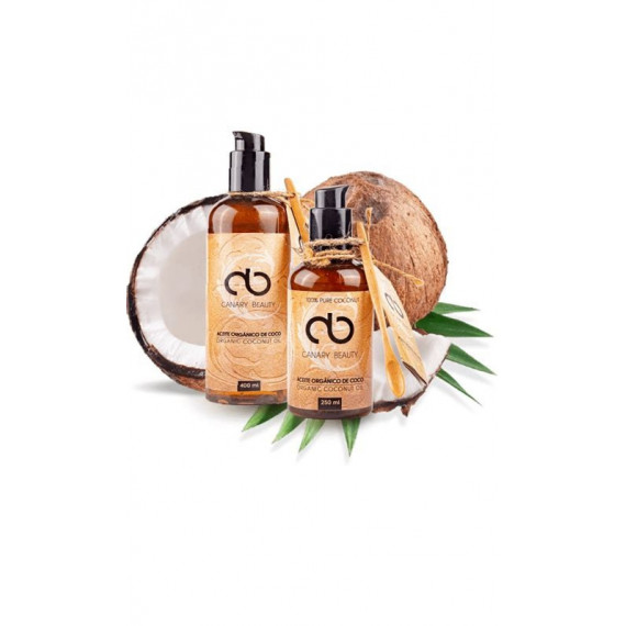 ACEITE DE COCO ORGANICO BIO 250 ML CANARY BEAUTY