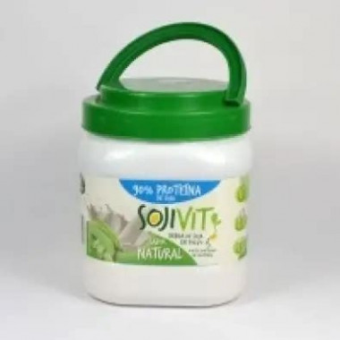 SOJIVIT 1KG SABOR NATURAL PROTEINA 90% HC1% AZUCAR 0% GRASA 0% DE SOJA NO TRANSJ