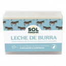 JABON PASTILLA LECHE BURRA SOL NATURAL