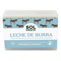 JABON PASTILLA LECHE BURRA SOL NATURAL
