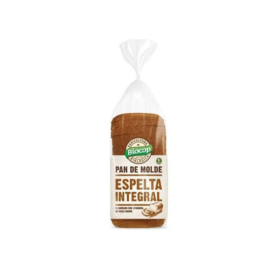 PAN DE MOLDE DE ESPELTA INTEGRAL BIOCOP
