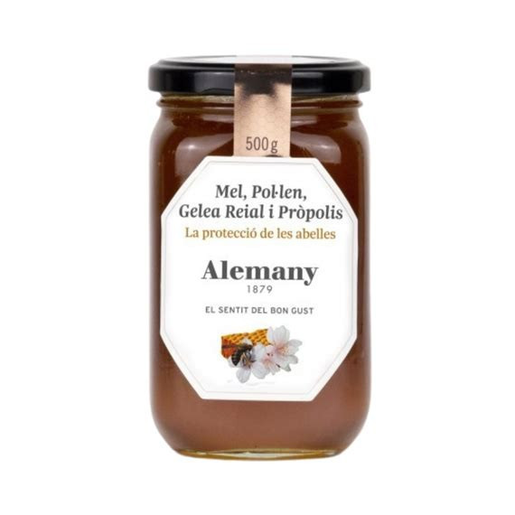MIEL,POLEN,PROPOLIS,JALEA,REAL 500G APINATURA