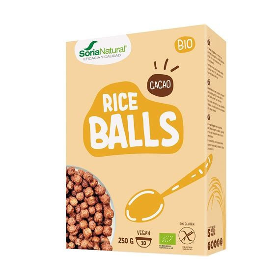 RICERS BALLS BOLITAS QUINOA SIN GLUTEN SORIA NATURAL S.L.