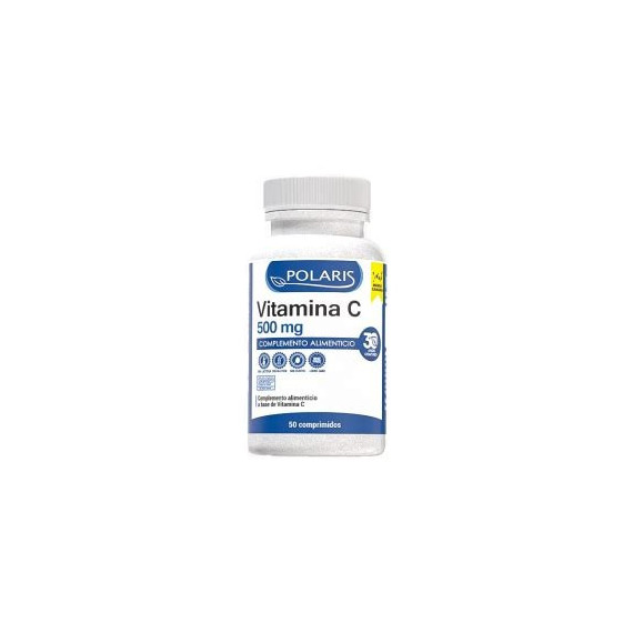 VITAMINA C 500 MG 50 TAB.-POLARIS