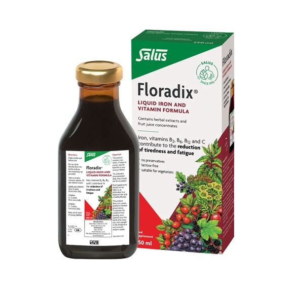FLORADIX FE+ VIT 250ML SALUS