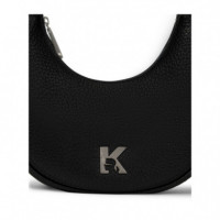 Karl Lagerfeld Jeans Bolso en cuero granulado B4W30168-999