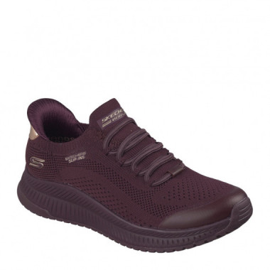 Skechers Zapatillas Bobs Squad 4 Burdeos 117743-BURG