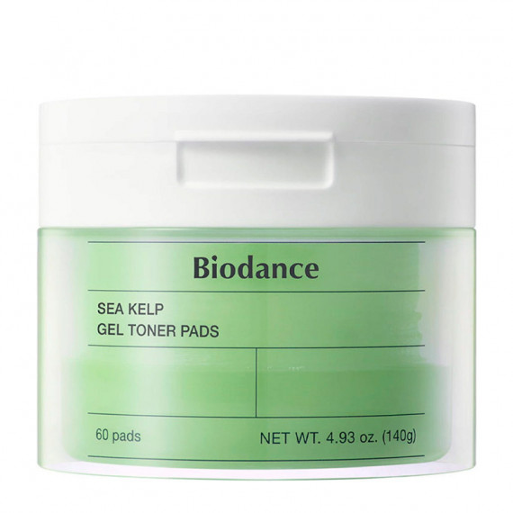 Sea Kelp Gel Toner Pads
Discos Tónicos Calmantes y Control de Sebo