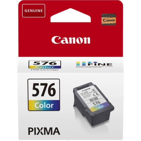 Tinta CANON Color CL576 Cmy Pixma TS3550 TS3551 TR4750 TR4751