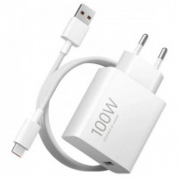 Cargador Red XIAOMI Gan Universal de Pared 100W + Cable
