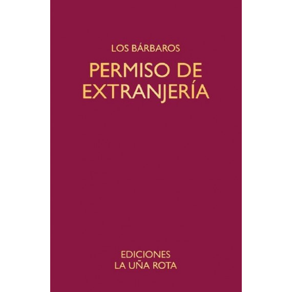 PERMISO DE EXTRANJERIA