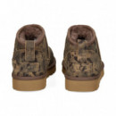 Botin ante Leopardo Cuero  UGG