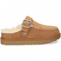 Zueco Atado Talon ante Cuero  UGG