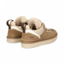 DEPORTIVO ANTE BEIGE CUERO